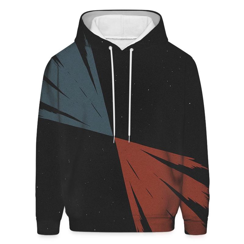 Jet Outflow Fanscape lightweight hoodies