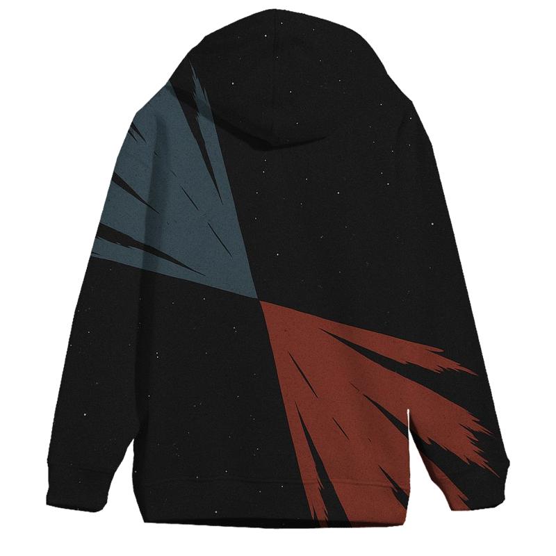 Jet Outflow Fanscape lightweight hoodies