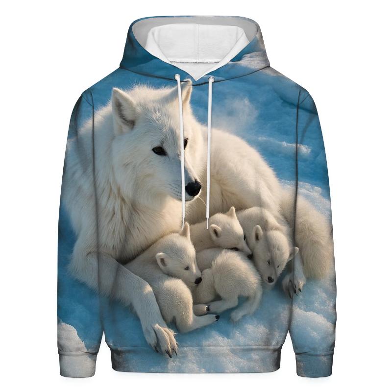 Ice Field Maternal Watch graphic hoodies
