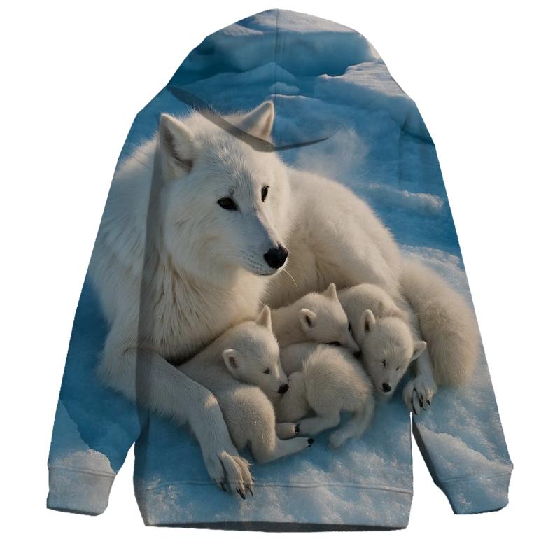 Ice Field Maternal Watch graphic hoodies