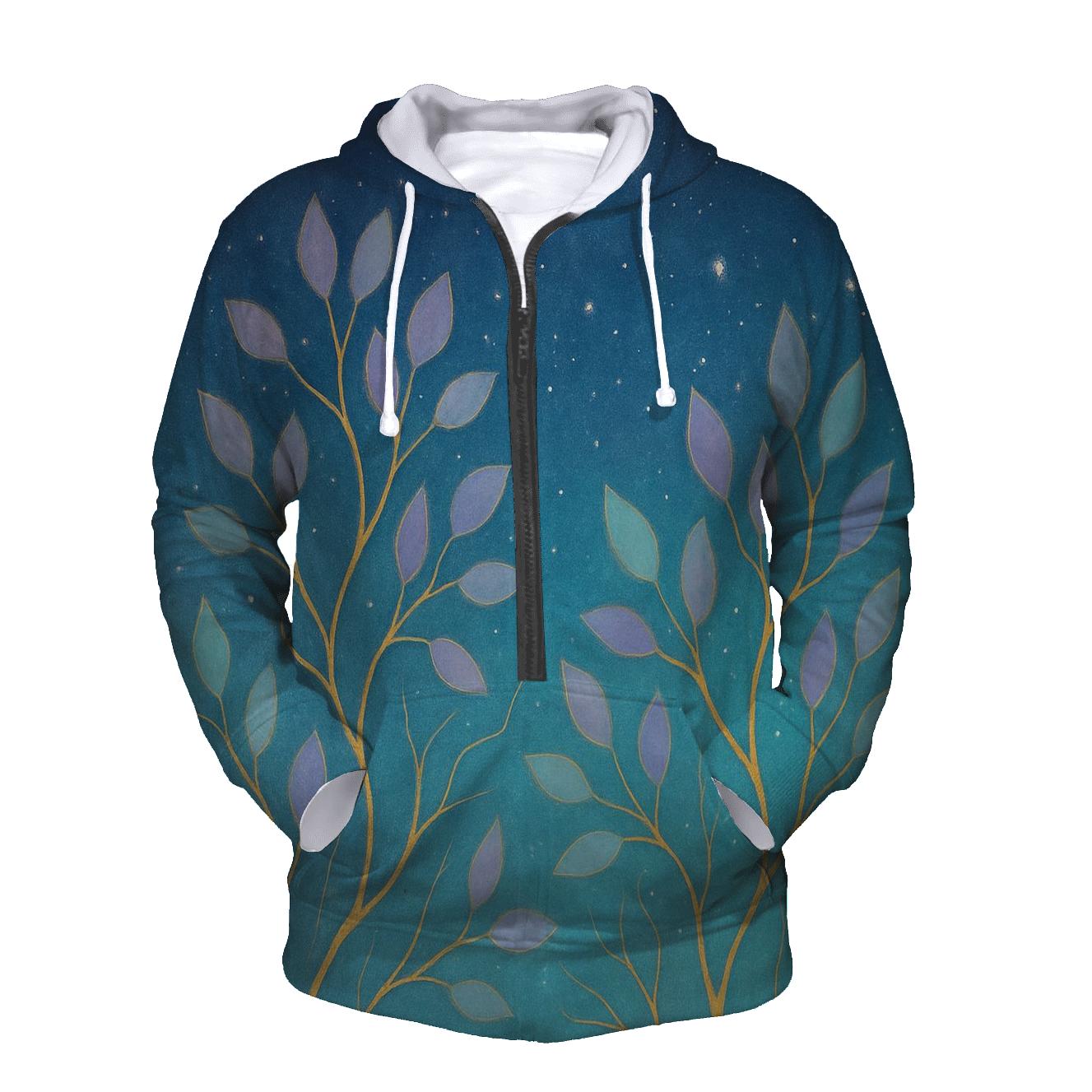 Celestial Garden zip-up hoodies
