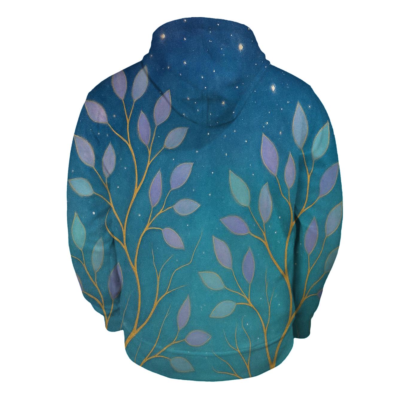 Celestial Garden zip-up hoodies