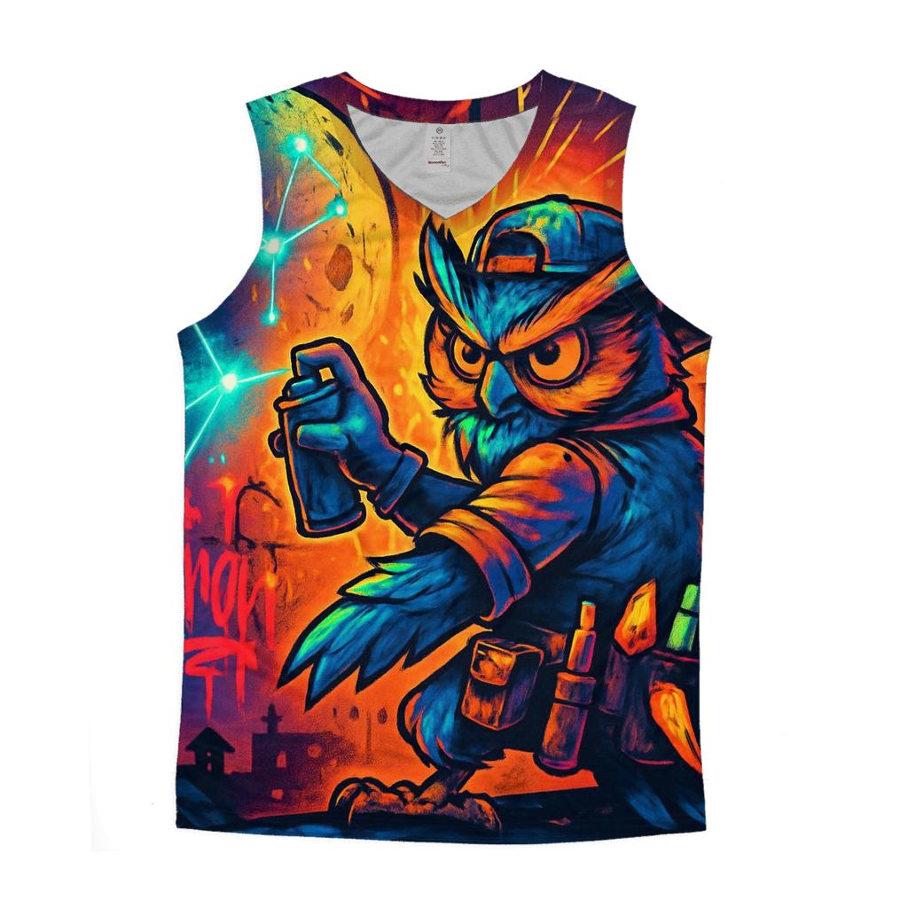 Graffiti Moon Mechanic designer workout tanks