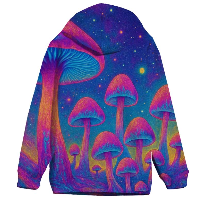 Psychedelic Mushroom Galaxy hoodie trends