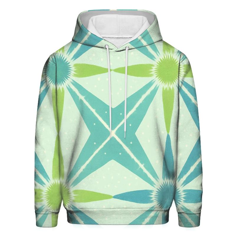 Diagonal Starburst Itoji lightweight hoodies