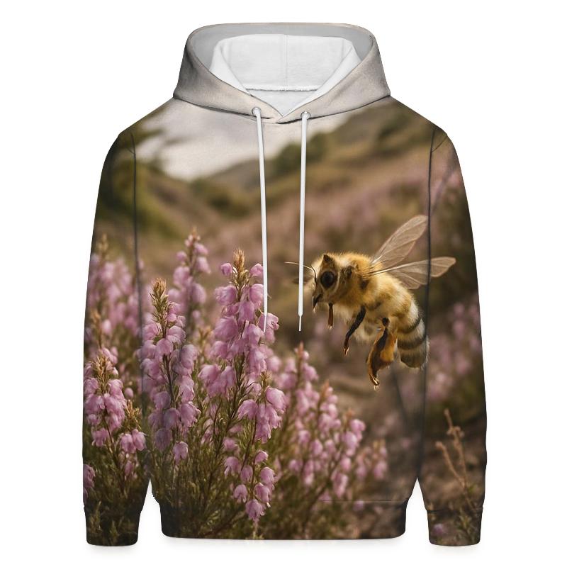 Highland Heather And Bee Forage premium hoodies