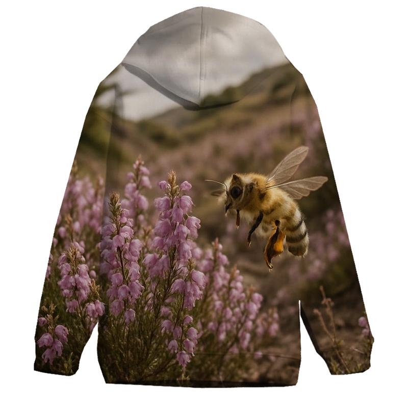 Highland Heather And Bee Forage premium hoodies