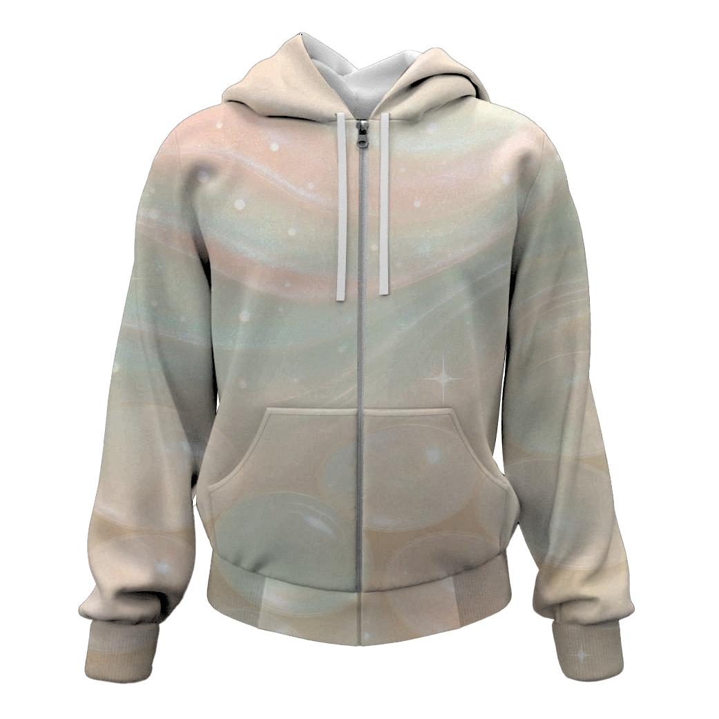 Opal Tide embroidered hoodies