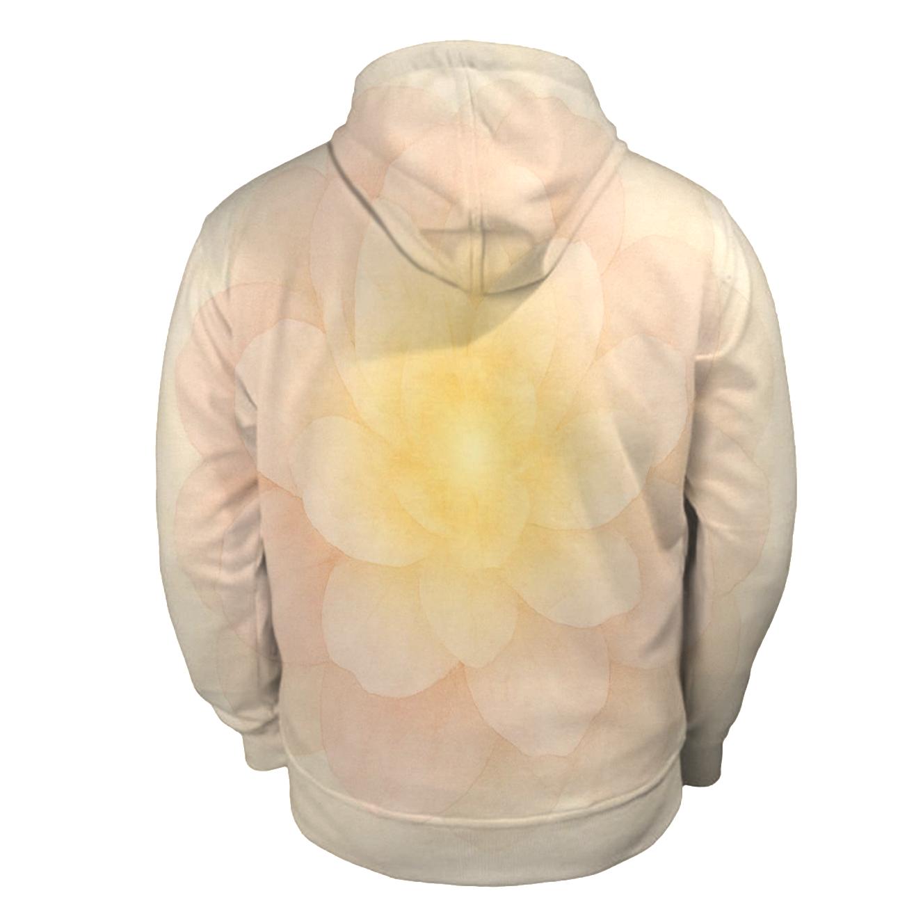 Radiant Halo Bloom hoodies fashion