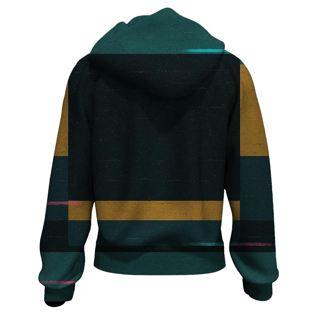 VHS Static Stripes hoodies fashion