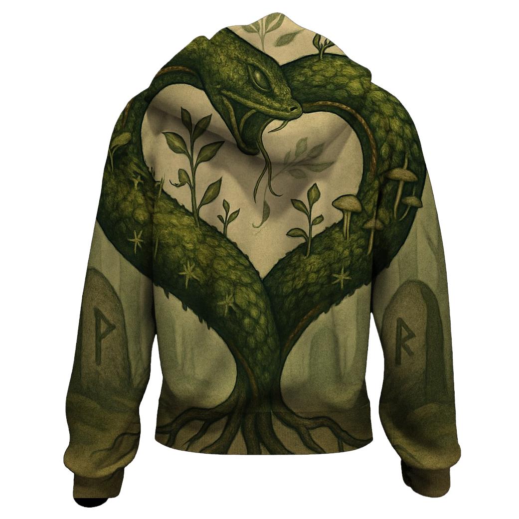 Forest Heart Ouroboros hoodie trends