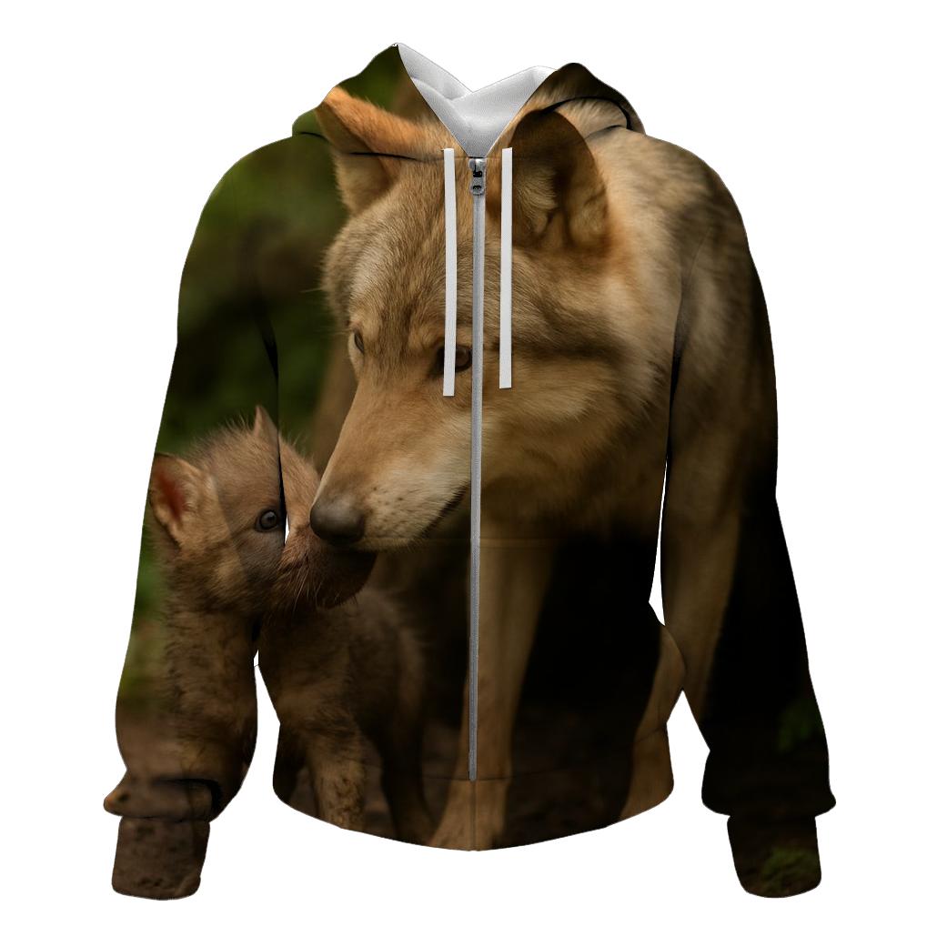 Forest Den Pup Lesson designer hoodies