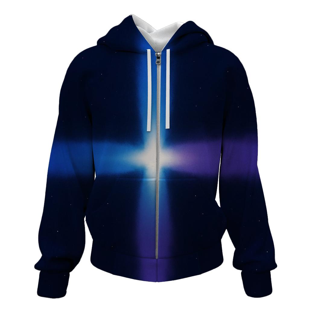Pulsar Beam Cross custom hoodies
