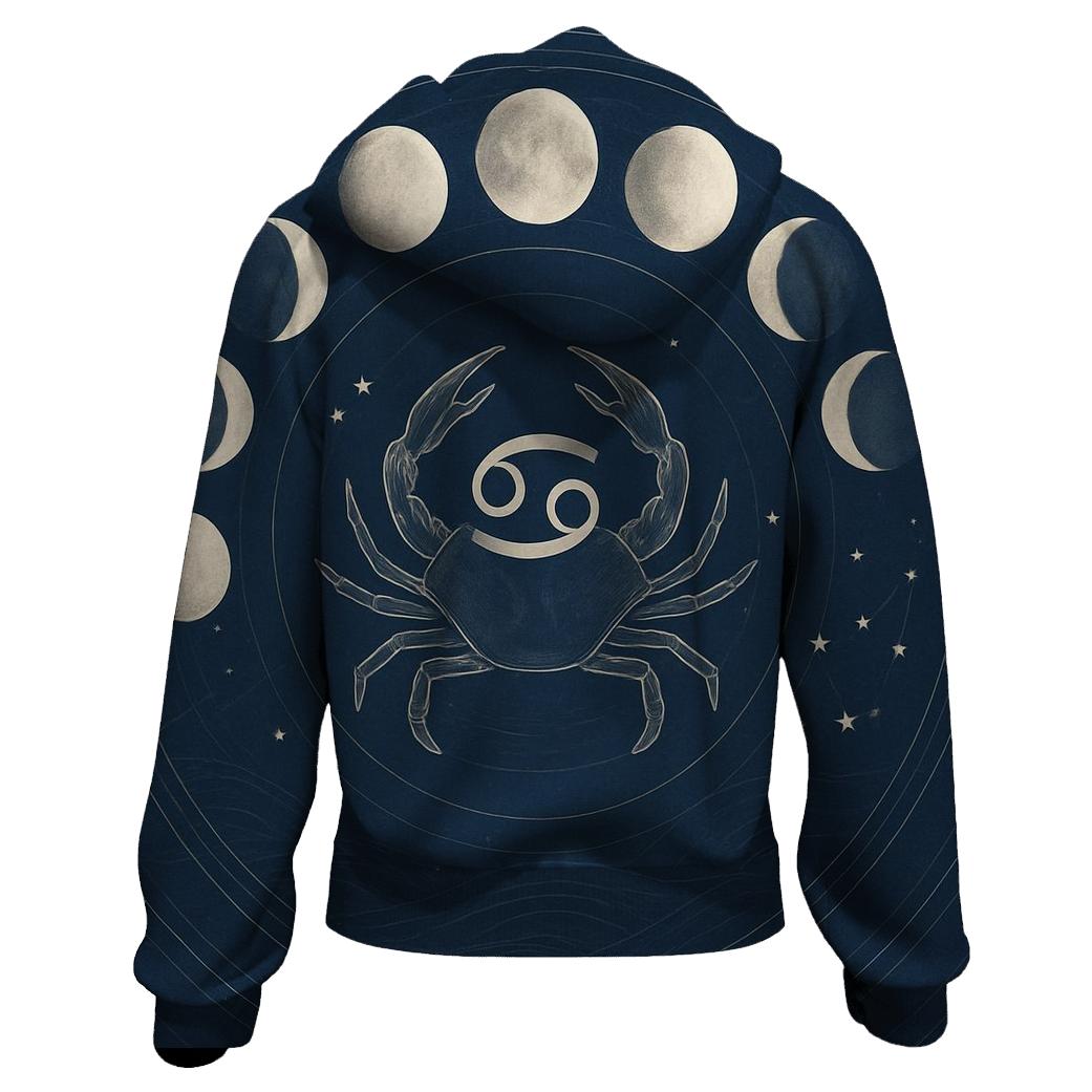 Cancer Moon Phase Cycle hoodies fashion