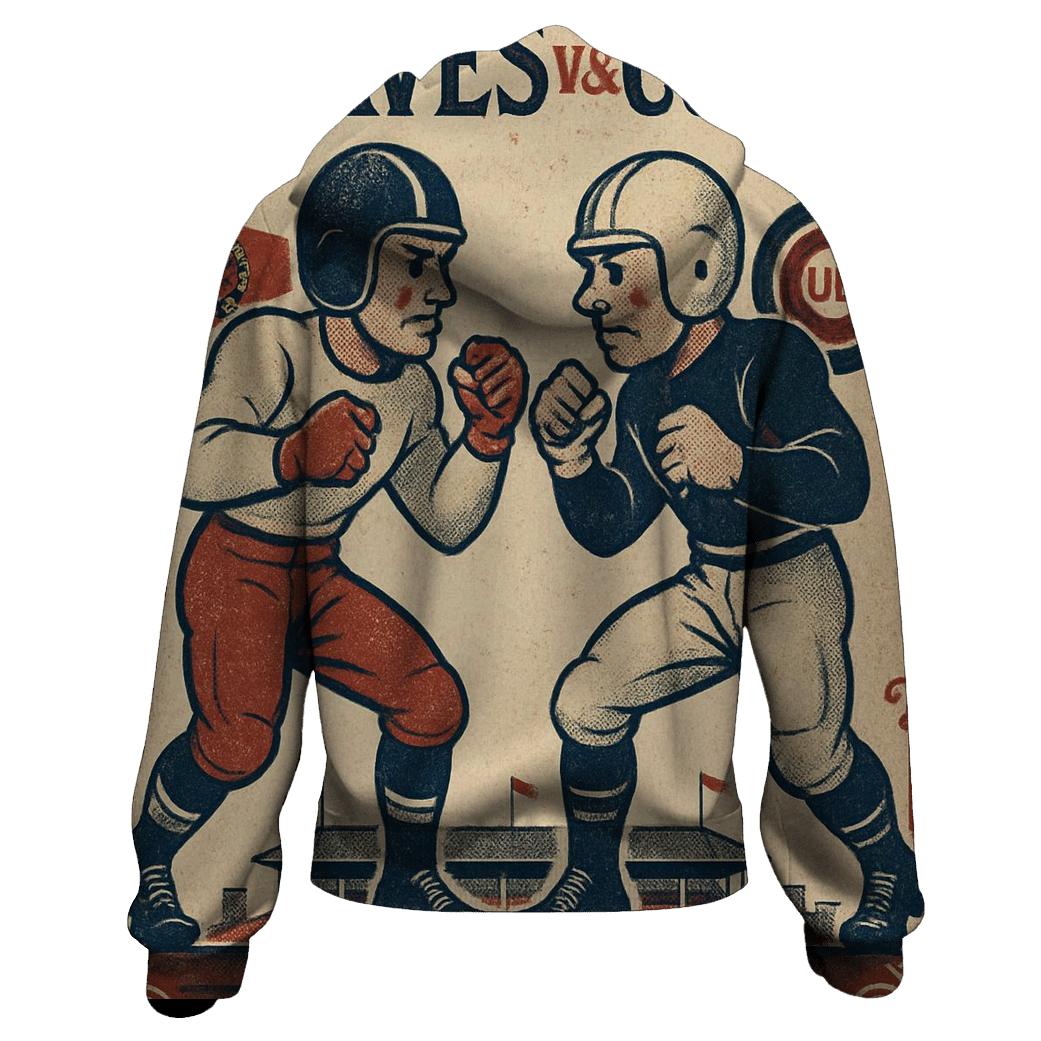 Vintage Poster Knockout hoodie styles