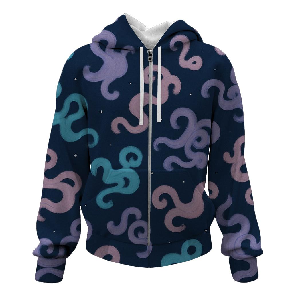 Nebula Filament Bouquet hoodies fashion