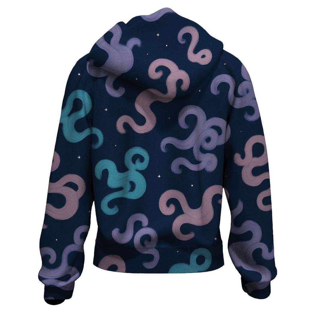 Nebula Filament Bouquet hoodies fashion