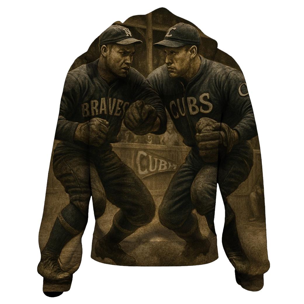 Historic Clay Diamond Duel zip-up hoodies