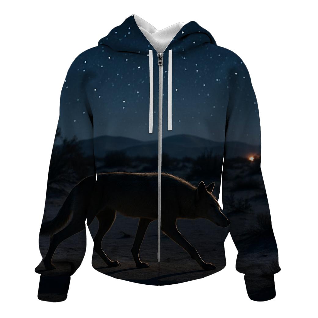 Desert Night Stalking custom hoodies