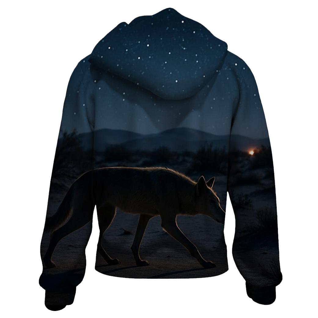 Desert Night Stalking custom hoodies