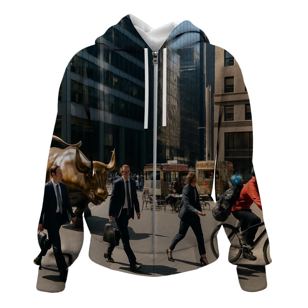 Financial District Lunch Hour pullover hoodies