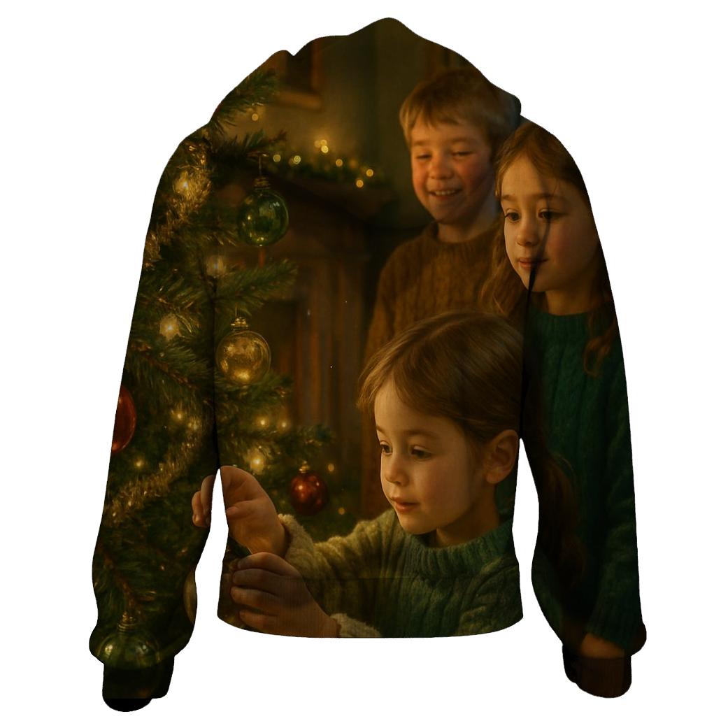 Tree Trimming With Tiny Hands custom hoodies