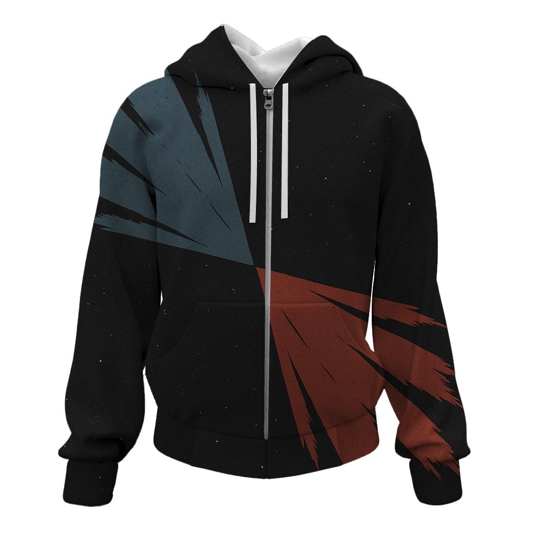 Jet Outflow Fanscape designer hoodies