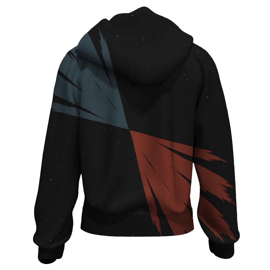 Jet Outflow Fanscape designer hoodies