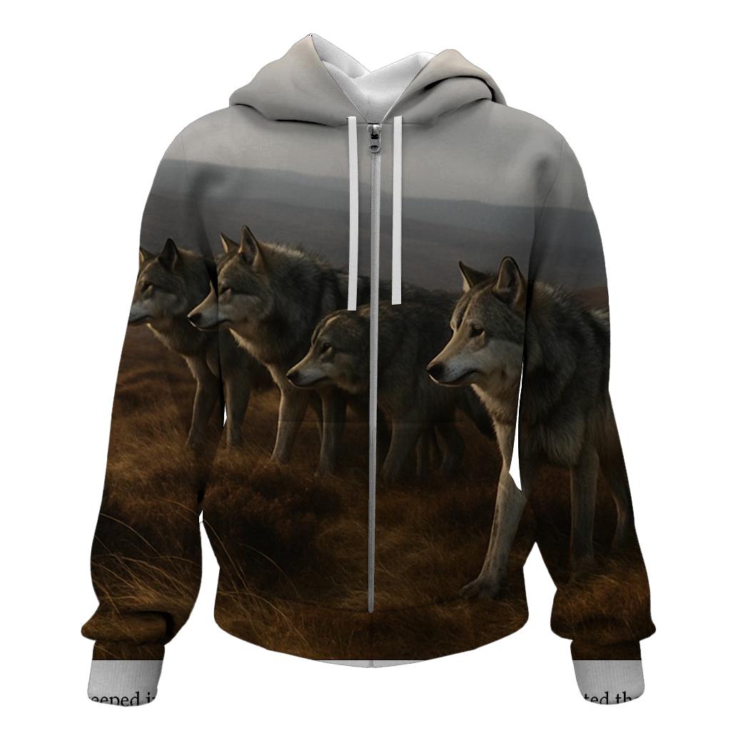 Highland Pack Windward embroidered hoodies