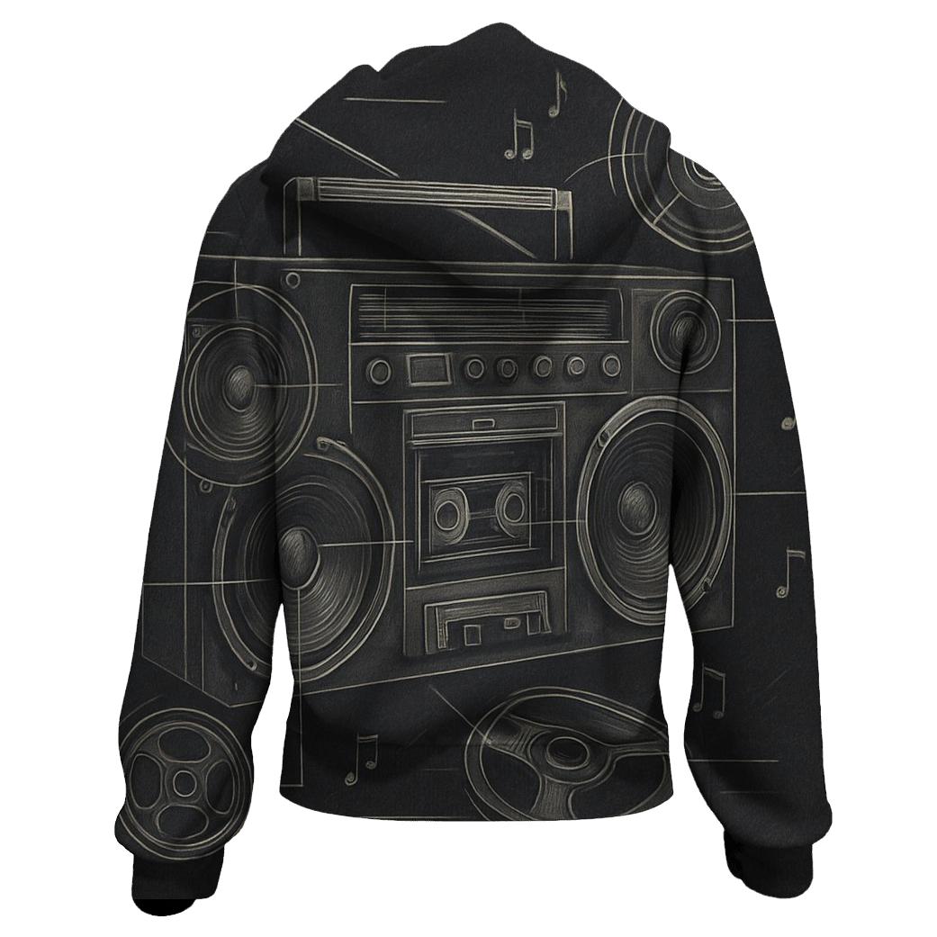 Boombox Blueprint hoodie trends