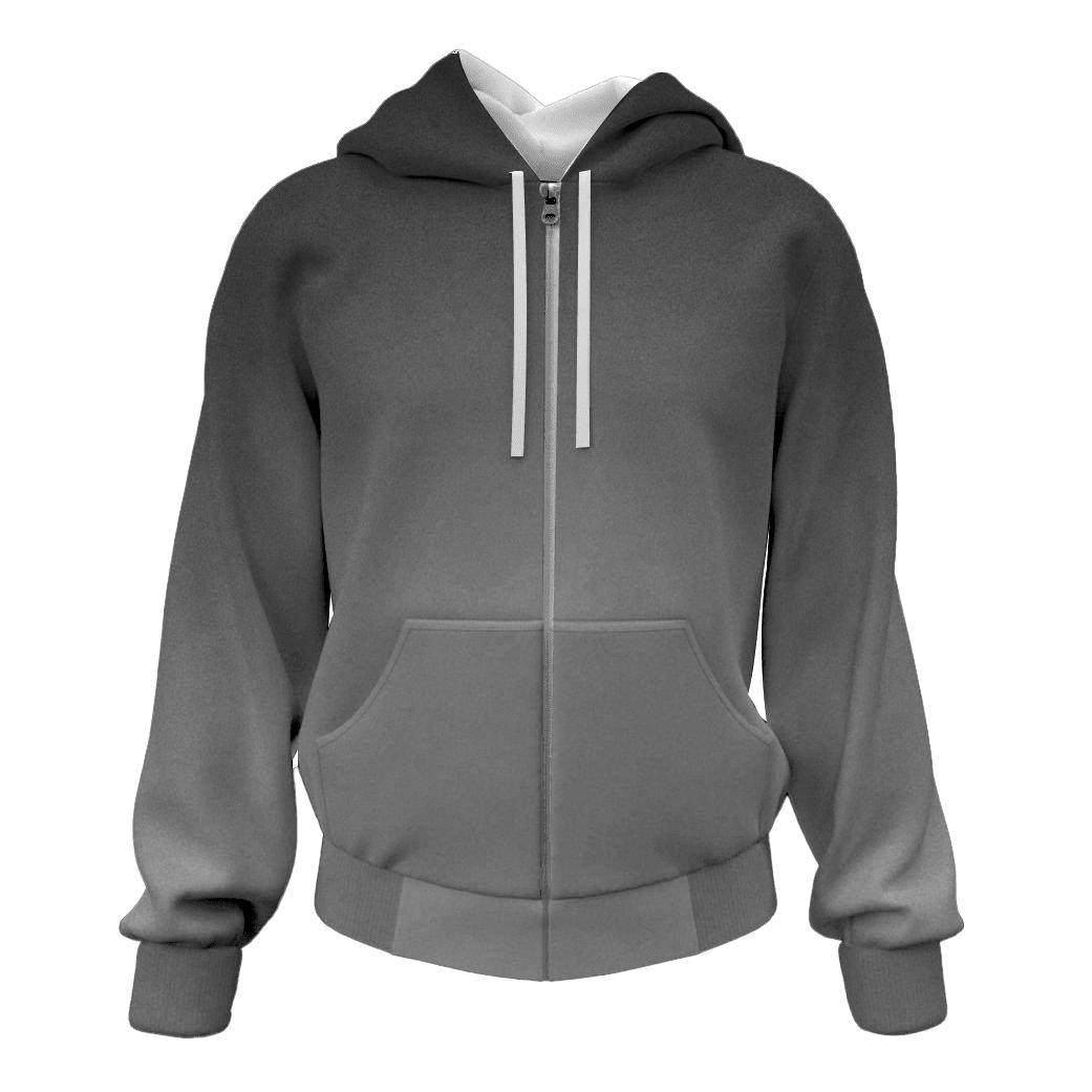Graphite Fade embroidered hoodies