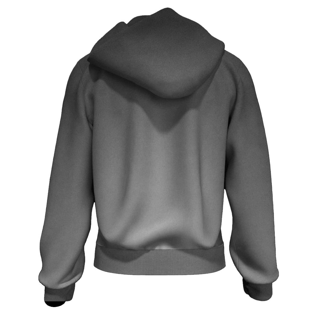 Graphite Fade embroidered hoodies