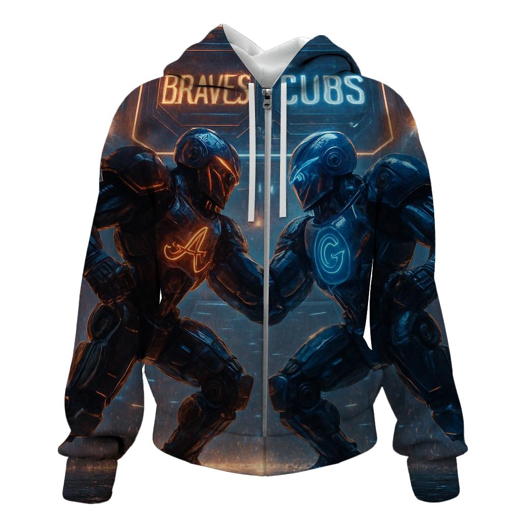 Cybernetic Scoreboard Standoff heavyweight hoodies
