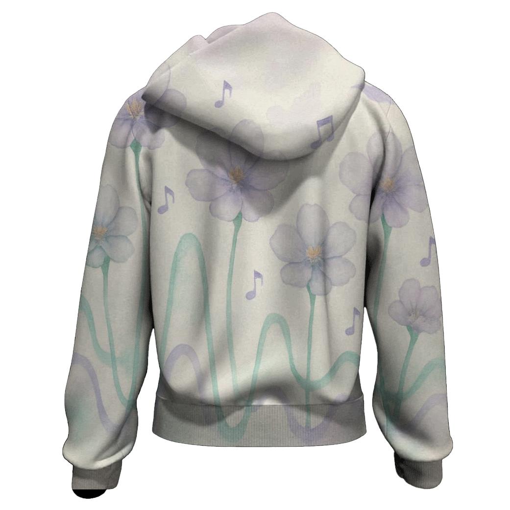Soundwave Floral Fusion heavyweight hoodies