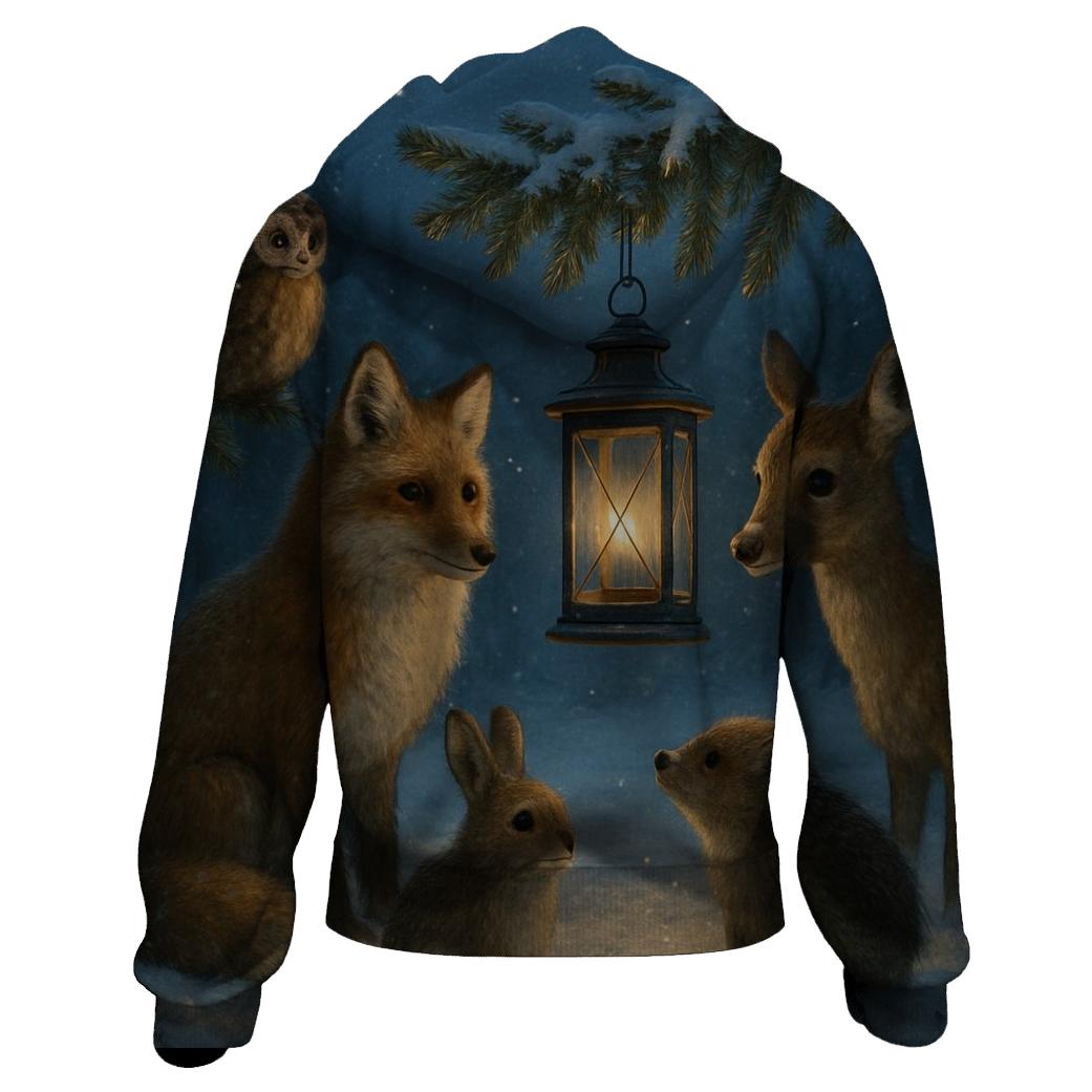 Forest Lantern Gathering pullover hoodies