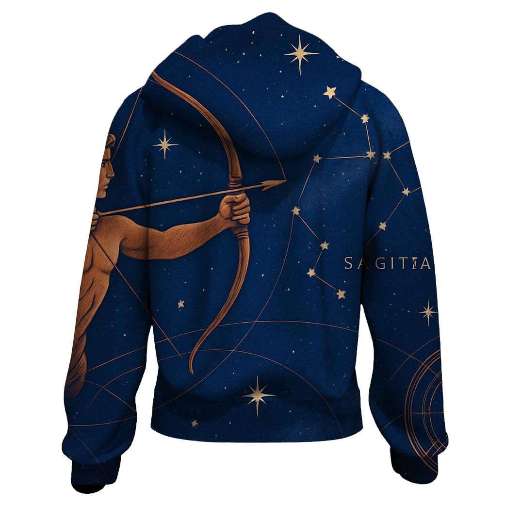 Sagittarius Archer Star Map hoodies fashion