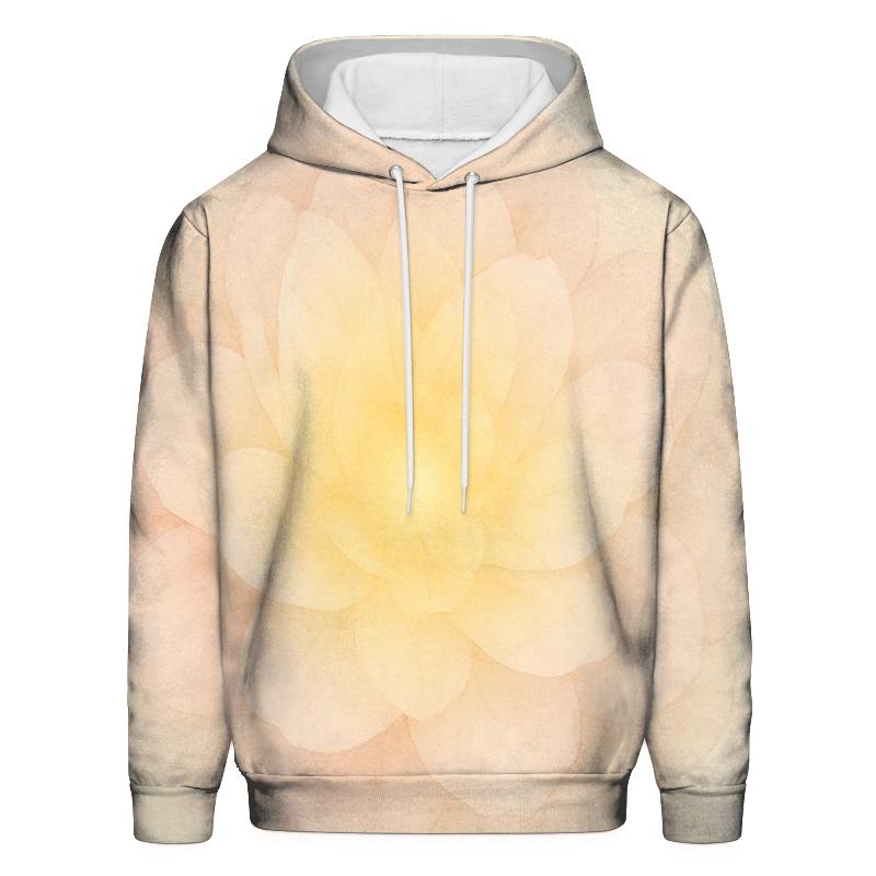 Radiant Halo Bloom heavyweight hoodies