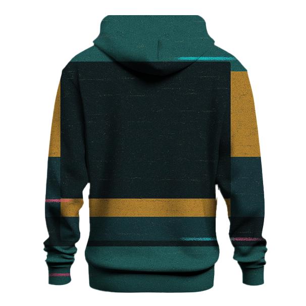 VHS Static Stripes designer hoodies