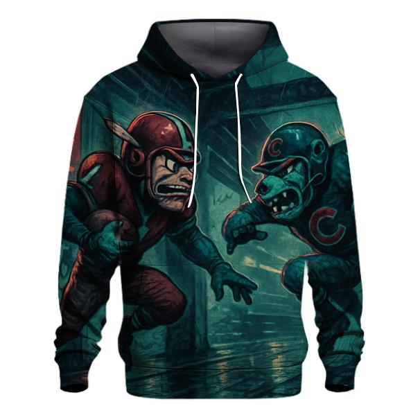 Subway Showdown Under The Tracks designer hoodies
