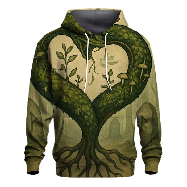 Forest Heart Ouroboros designer hoodies