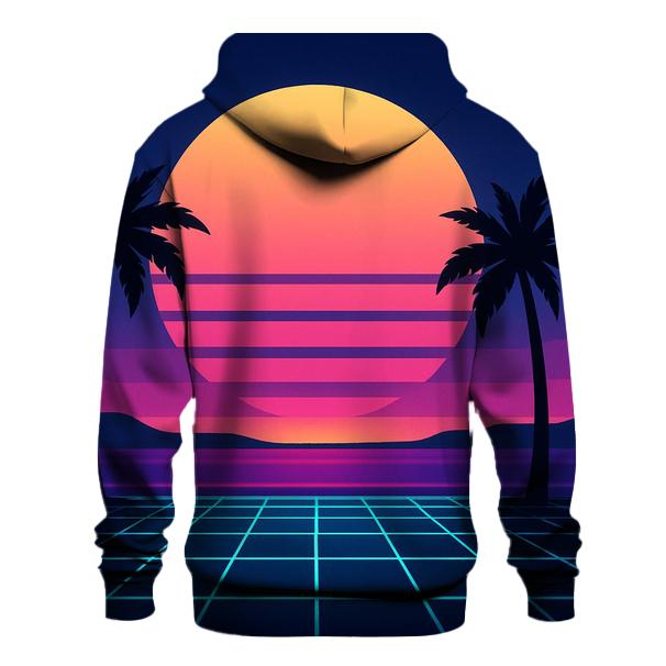 Synthwave Sunset hoodie trends