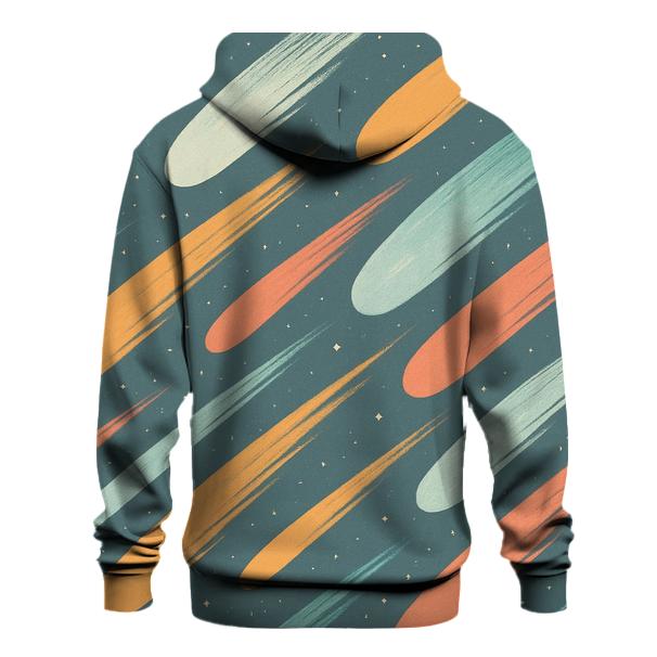 Comet Fan Overprint zip-up hoodies