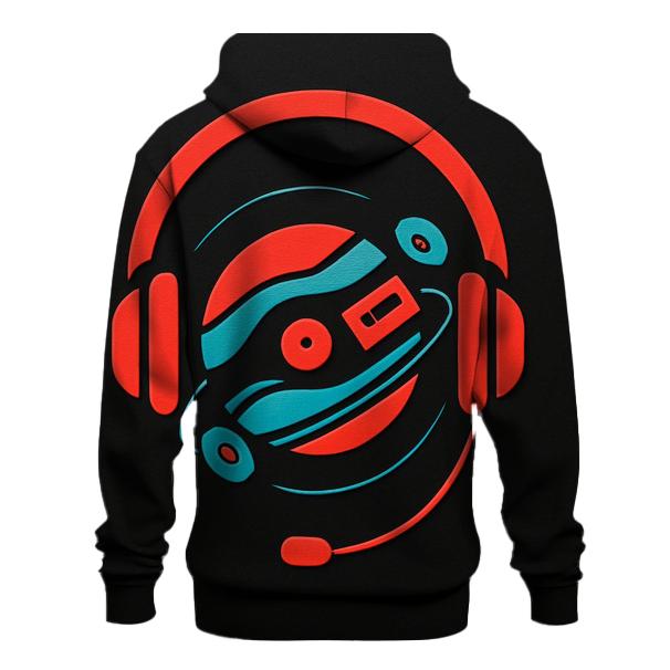 Headphone Orbit heavyweight hoodies