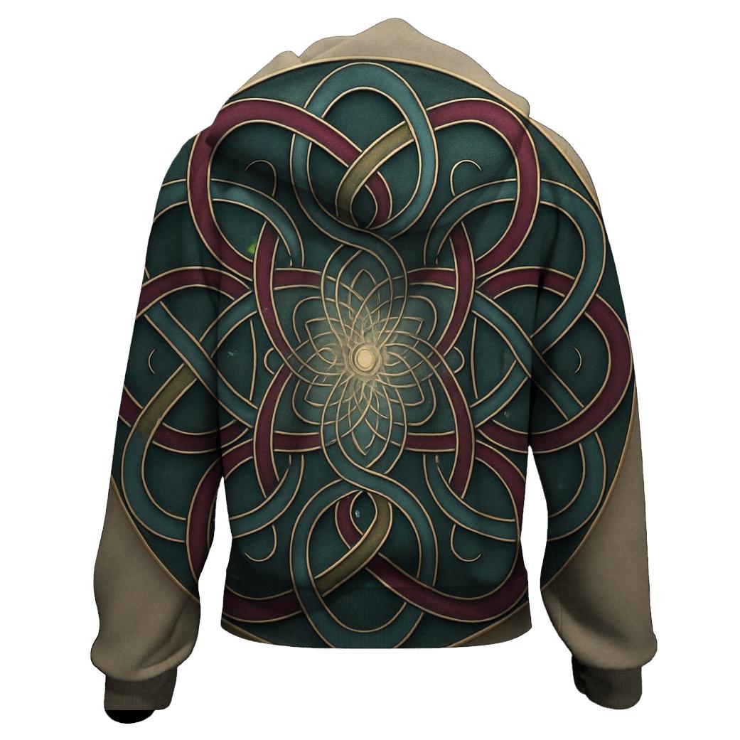 Infinite Loop Mandala custom hoodies