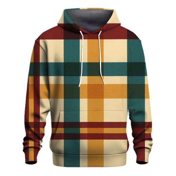 Mod Plaid Harmony heavyweight hoodies