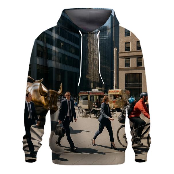 Financial District Lunch Hour pullover hoodies