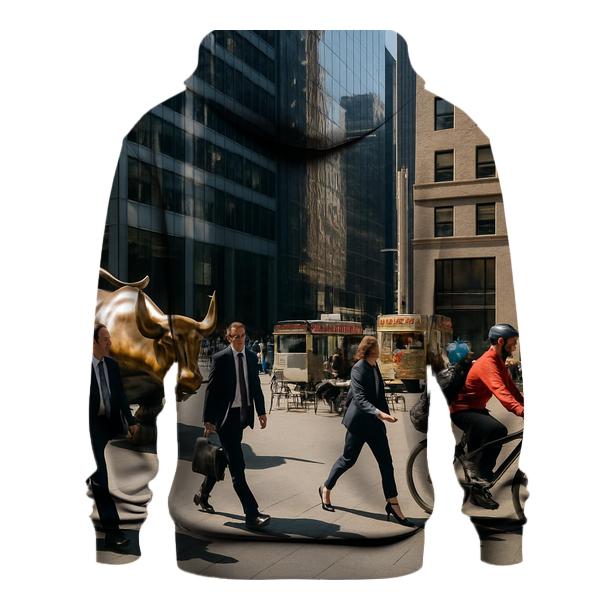 Financial District Lunch Hour pullover hoodies