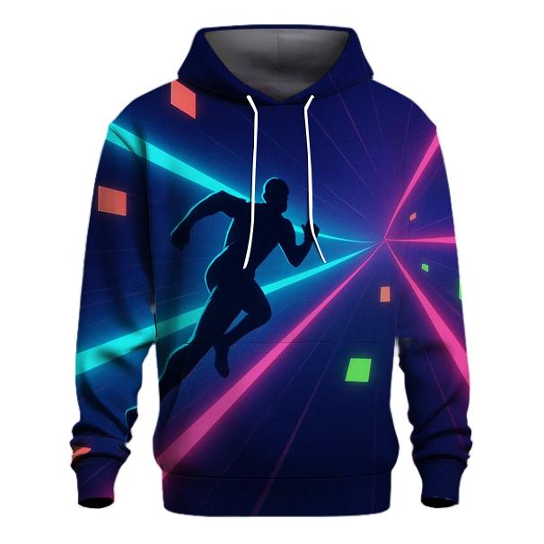 Laser Arcade Run heavyweight hoodies