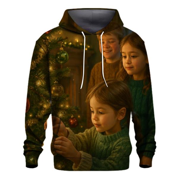 Tree Trimming With Tiny Hands custom hoodies