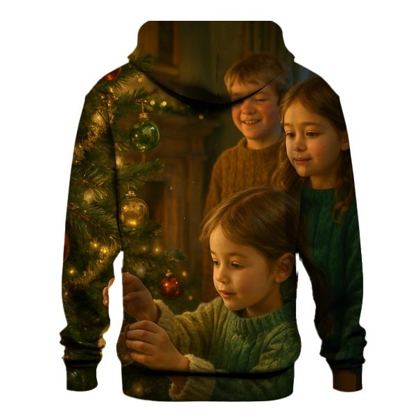 Tree Trimming With Tiny Hands custom hoodies